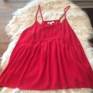 Madewell Red Swing Tank
